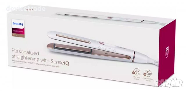 Преса за коса Philips Prestige BHS830/00, Технология SenseIQ, снимка 6 - Преси за коса - 34579447
