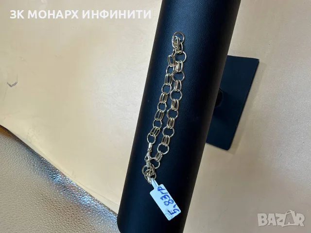 Златна гривна / 585 / 14К, снимка 4 - Гривни - 56261944