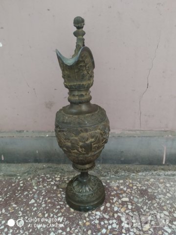 стар бароков свещник, снимка 3 - Антикварни и старинни предмети - 33861175