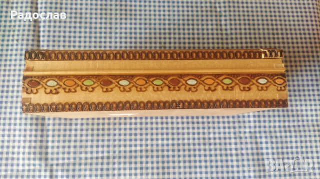 дървена табакера, снимка 4 - Табакери - 41601866