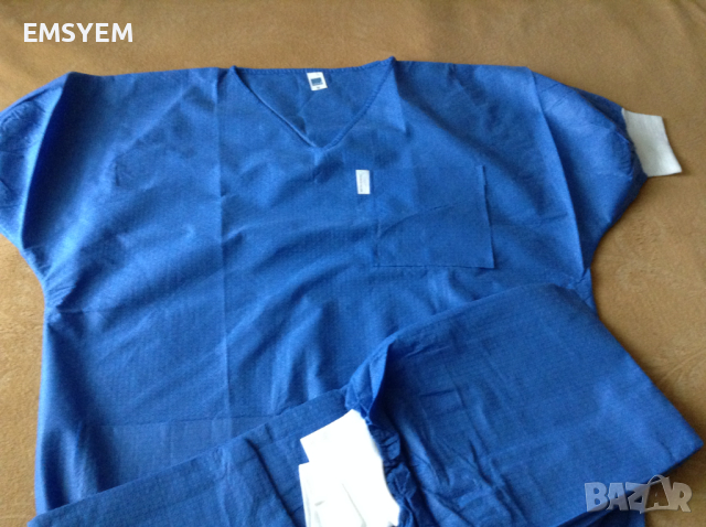 Медицинско защитно облекло туника за еднократна употреба размер М, снимка 2 - Медицински консумативи - 43866416