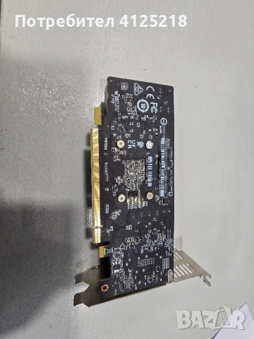 Видеокарта Geforce GTX 1650 4GT Lp OC, снимка 2 - Видеокарти - 52476733
