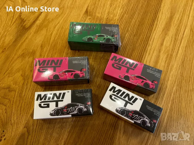 Комплект Mini GT Porsche 911 GT3 R AO Racing
