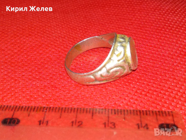 СТАРИНЕН ЦАРСКИ СРЕБЪРЕН ПРЪСТЕН от СРЕБЪРНА МОНЕТА 50 СТОТИНКИ 1883 СРЕБРО 835 РЪЧНА РАБОТА 43754, снимка 9 - Антикварни и старинни предмети - 44614120