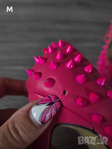 Жестоки дамски обувки на ток с шипове , снимка 4 - Дамски обувки на ток - 51997378