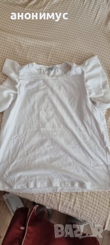 Блузка Zara , снимка 1 - Тениски - 40445978