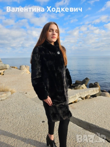 Шикозно палто от норка Black Diamond