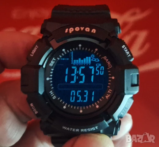Висококачествен военен/тактичеки/спортен Часовник Spovan Blade 4 Plus, снимка 11 - Мъжки - 50495204
