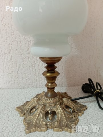 Комплект от две старинни лампи - лампа, снимка 3 - Антикварни и старинни предмети - 41539024
