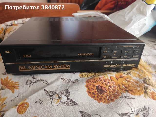 видео шарп с касети, снимка 3 - Плейъри, домашно кино, прожектори - 51119456