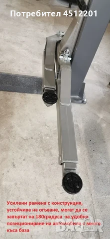 Двуколонен подемник 4т без ПОДАРЪК ГАЙКОВЕРТ с включен ДДС, снимка 2 - Индустриална техника - 50902541