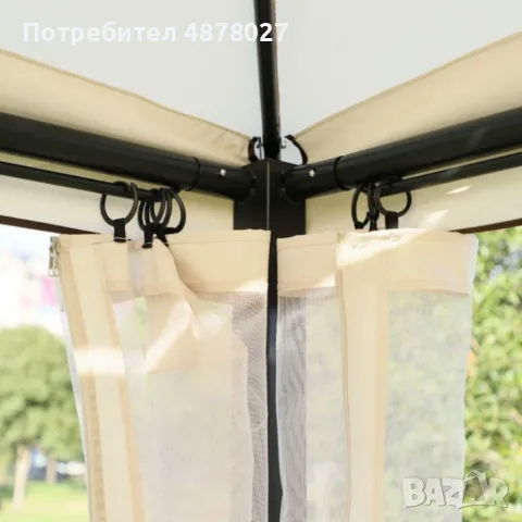 Луксозна градинска шатра с люлка и функция сън за пълен релакс, снимка 5 - Градински мебели, декорация  - 56060644