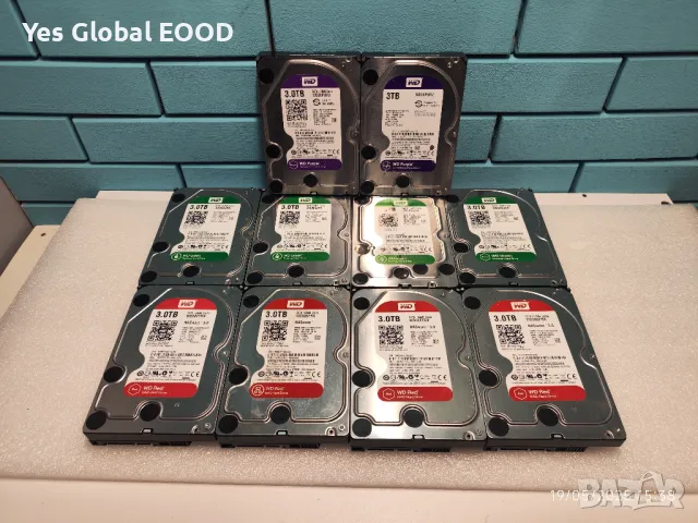 WD / HGST HDD 3.5 3TB - Твърди дискове / Хард диск / DVR - NVR