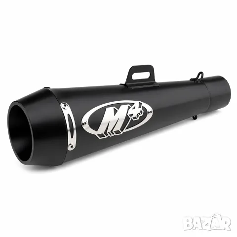 Черно матово гърне за мотоциклет 370 mm, снимка 2 - Аксесоари и консумативи - 55866260