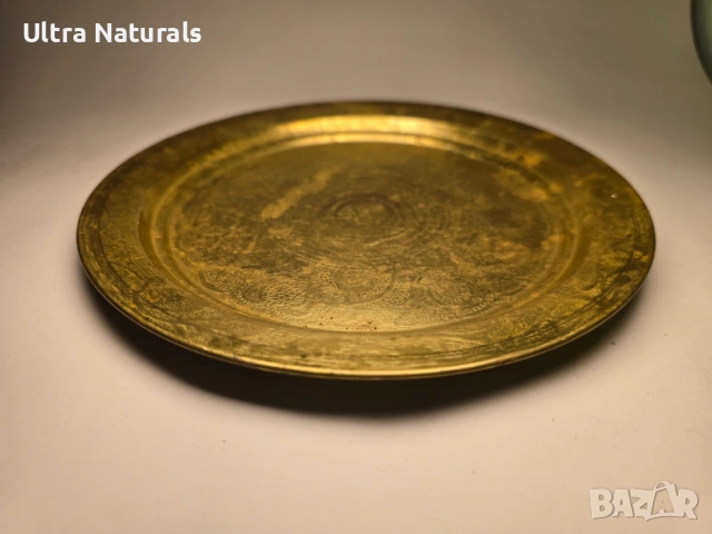 Винтидж чиния с орнаменти 19см Декоративна, снимка 9 - Антикварни и старинни предмети - 53576366