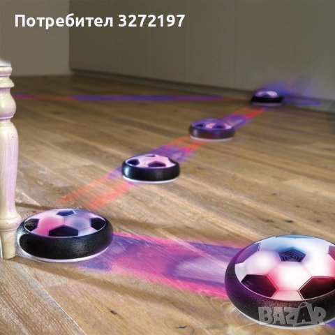 LED Електрическа светеща въздушна топка/въздушна възглавница за игра на закрито, снимка 7 - Електрически играчки - 40954341
