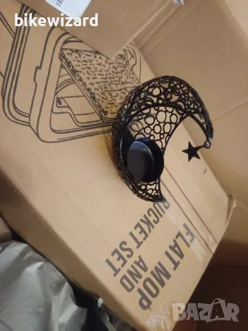 Метална поставка за чаени свещи във формата на луна НОВО, снимка 4 - Аксесоари за кухня - 50250808