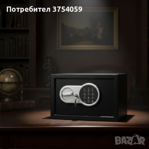 Сейф за ценности Cheffinger с цифрово заключване – 8,5L, 16L и 26L варианти, батерии и монтажни болт
