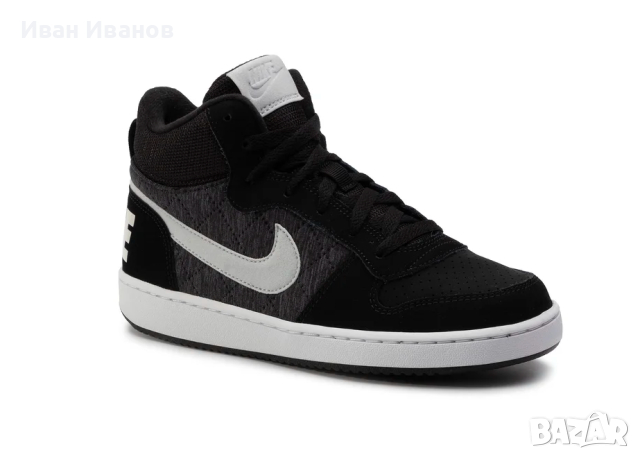 Nike Boys' Court Borough Mid  кецове / маратонки  номер 38 ,5- 39, снимка 3 - Детски маратонки - 44829524