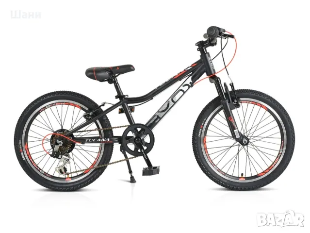 Детско колело BYOX Tucana 20" черно, снимка 2 - Детски велосипеди, триколки и коли - 50235783