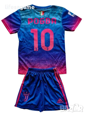 Ретро! Детско - юношески футболен екип Ювентус Погба Juventus Pogba