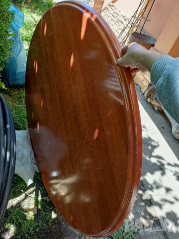 Кръгла маса за хранене/120см диа, снимка 3 - Маси - 50493793