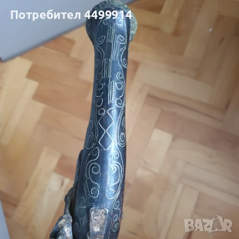 Кремъчен пищов, снимка 10 - Антикварни и старинни предмети - 50934576
