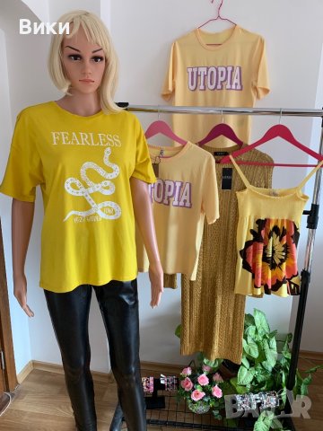 Нова тениска с етикет в размер М, снимка 4 - Тениски - 41211257