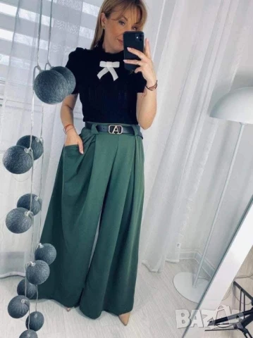 панталон с широк крачол тип пола панталон , снимка 8 - Панталони - 50872808