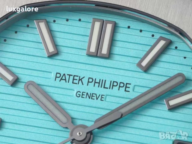 Мъжки часовник Patek Philippe Nautilus Tiffany & Co. Edition с автоматичен швейцарски механизъм, снимка 5 - Мъжки - 41391435