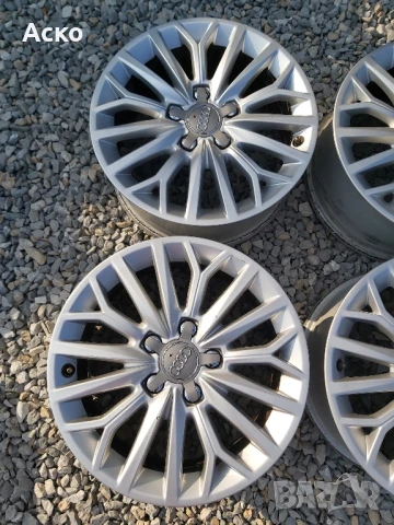 5x112 16.цола..7j ET48 оргинални АУДИ , снимка 2 - Гуми и джанти - 50941045