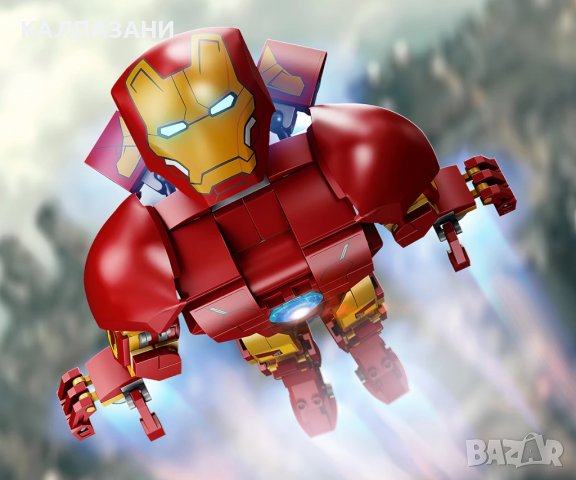 LEGO® Marvel Avengers Classic 76206 - Фигура на Железния човек, снимка 5 - Конструктори - 38927869