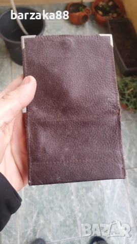 Стара кожена чанта + Калъфче за ключове, снимка 5 - Колекции - 53677186