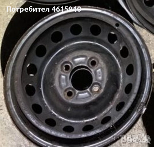 4х100 Мицубиши Mitsubishi 4бр оригинални джанти+датчици+зимни гуми 1656514 ДОТ 3621 7,8мм , снимка 5 - Гуми и джанти - 52439037