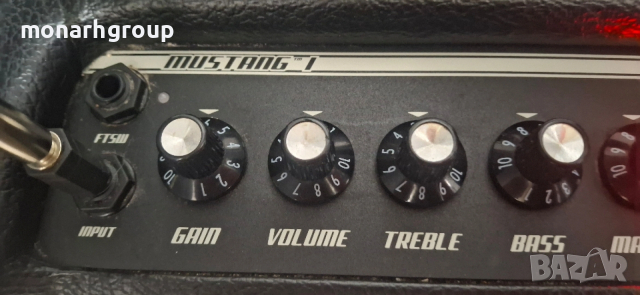 Усилвател Fender Mustang I V.2, снимка 4 - Ресийвъри, усилватели, смесителни пултове - 53818954