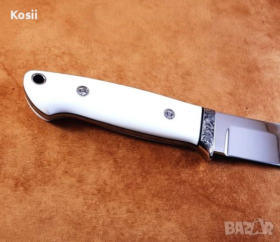 Продавам уникален -ръчно изработен ловен нож , снимка 10 - Ножове - 39659669