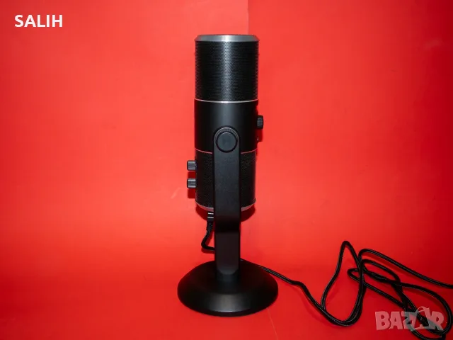 Razer Seiren Pro RZ05-0132 Silver Edition Студиен Микрофон XLR USB Гейминг Стрийминг, снимка 3 - Микрофони - 55877034
