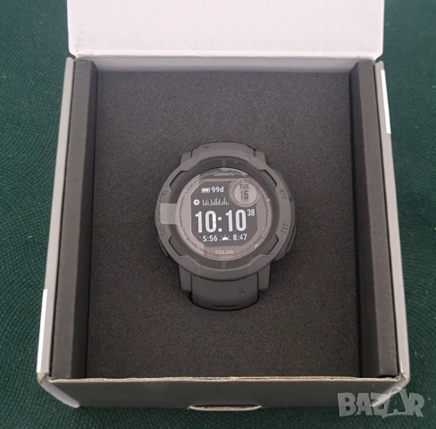  Часовник Garmin instinct 2 solar почти нов, снимка 4 - Смарт часовници - 50775531