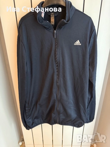 100% оригинално Камбоджа ново  спортно горнище с цип Adidas Адидас с лого , снимка 6 - Спортни екипи - 51646842