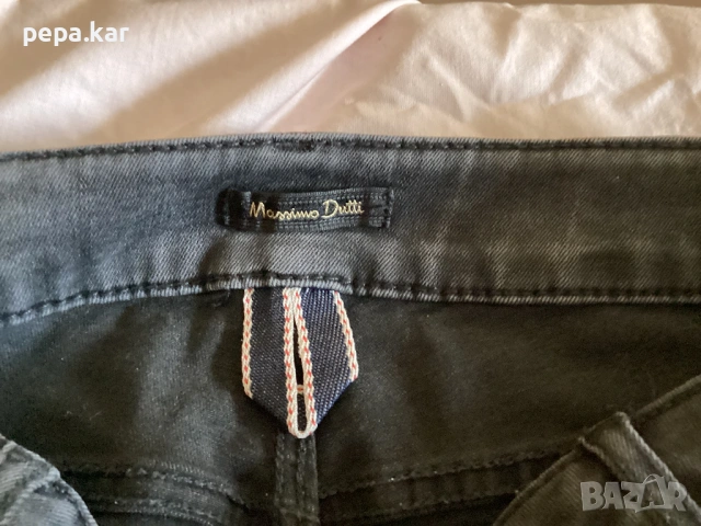 Дънки маркови еластични S-M размер сини и черни, снимка 3 - Дънки - 53578585