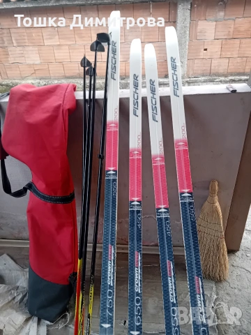 Ски за бягане с калъф  Fischer 