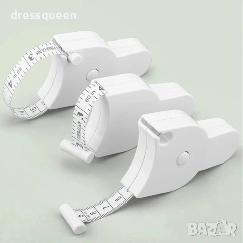 4829 Автоматичен метър за обиколки (150 см) с ергономичен бутон за прибиране, снимка 2 - Други стоки за дома - 53733074