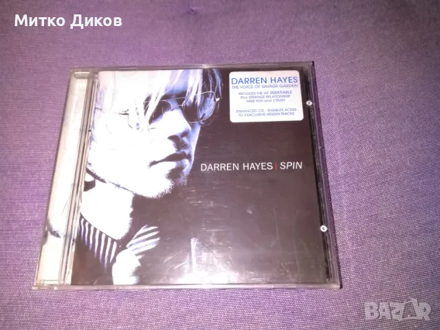 Darren Hayes -Spin-The voice  of savage garden CD компакт диск отличен