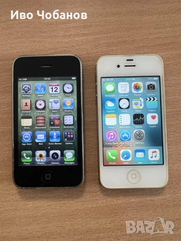 iPhone 3gs 8GB + iphone 4s 16GB работещи + зарядно