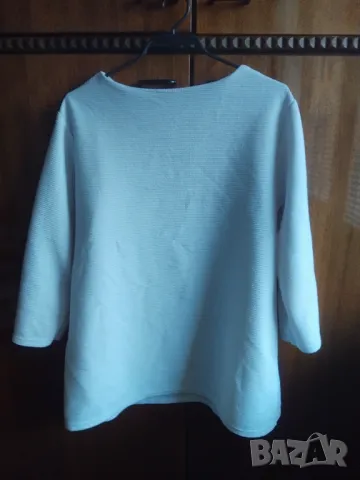 Infinity дамска бяла блуза с дълъг ръкав, снимка 3 - Блузи с дълъг ръкав и пуловери - 49274889