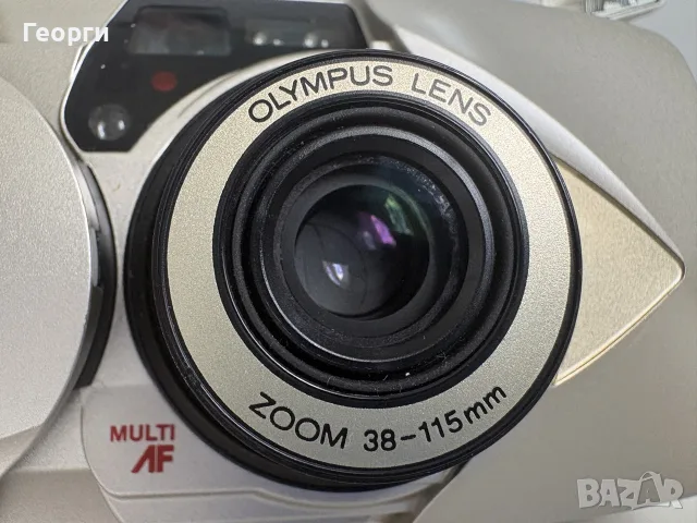 Olympus Stylus/mju Epic Zoom 115 Deluxe
лентов фотоапарат с Kodak UltraMax 24/400 филм и батерия, снимка 4 - Фотоапарати - 56243387
