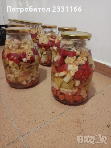 домашни консерви на народни цени 1 евро, снимка 3 - Домашни продукти - 53812786