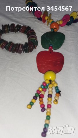 Дамско плажно колие и гривна , снимка 3 - Други - 42306323