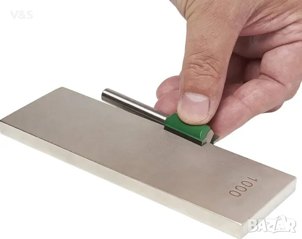 Камък за маса за диамантено заточване Trend, 6 x 2 инча, двустранен (300/1000 грит) камък за маса с , снимка 5 - Диамантени и режещи инструменти - 48610565