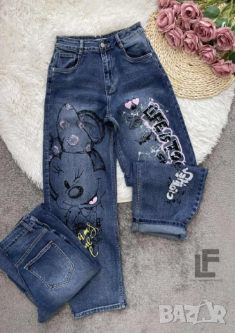 Дънки LFS Minnie Blue  , снимка 4 - Дънки - 52134398